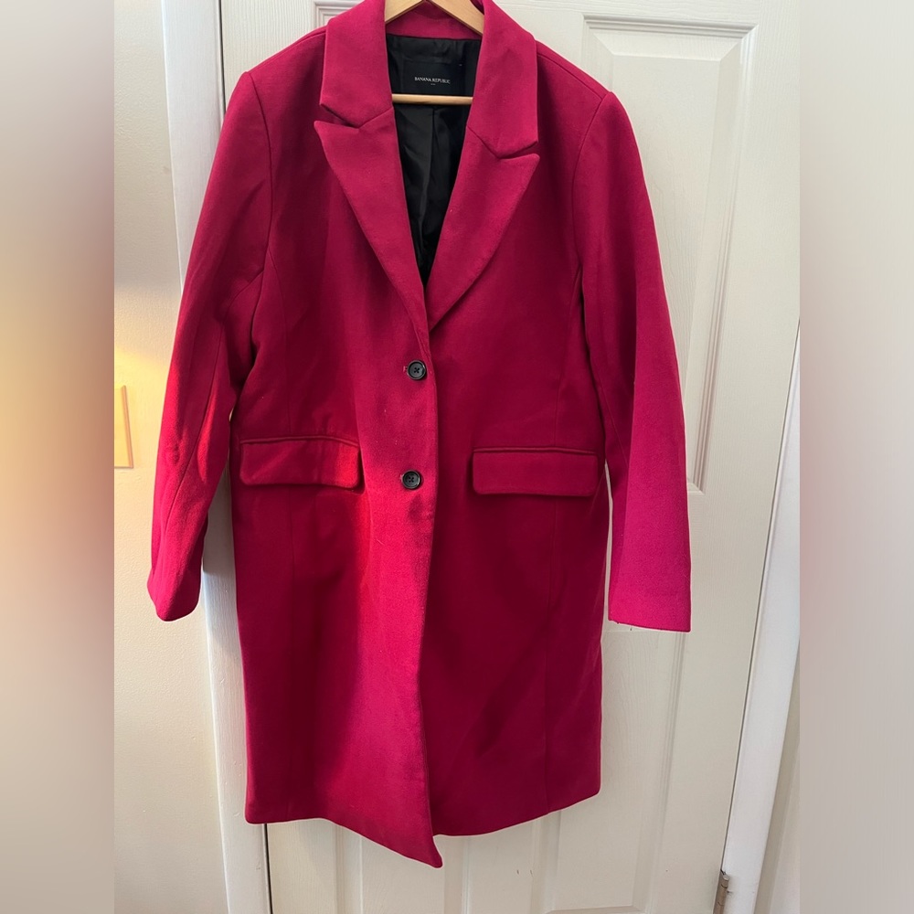Banana Republic driving coat